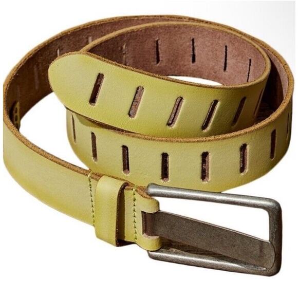 New- Free People We The Free Jona Belt In Metallic Bronze, Purple, Yellow - Picture 3 of 6